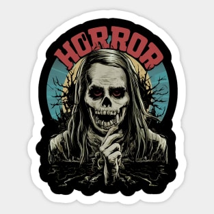 Horror Zombie Sticker